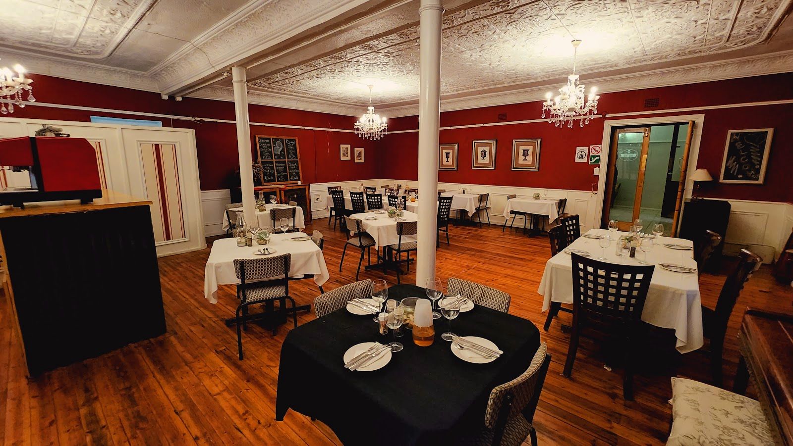 The restaurant