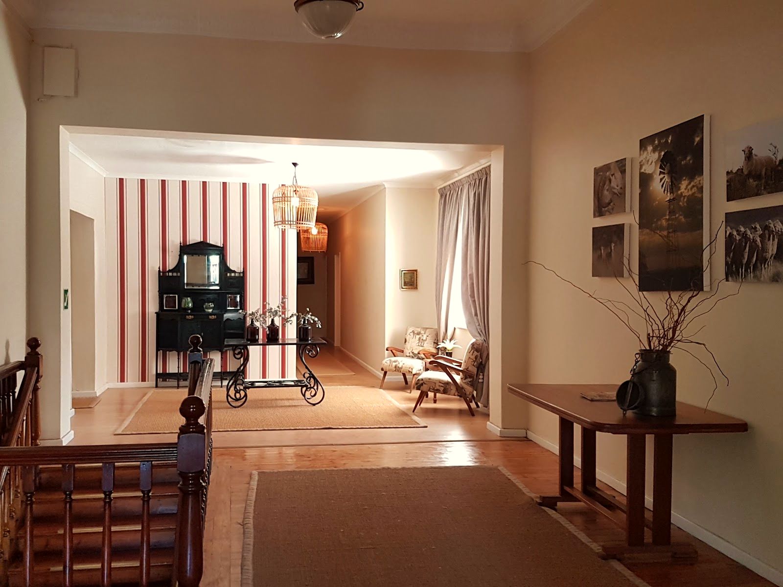 The hallway